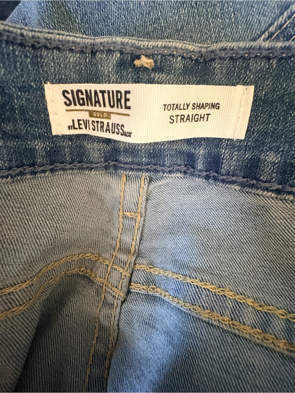 Signature Gold by Levi Strauss Totally Shaping Straight - Picture 14 of 16